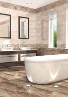 Керамический бордюр Beryoza Ceramica (Береза керамика) Анталия бежевый 5,4х50 см арт-Анталия бордюр 54х500 (бежевый) — фото 2, Керамическая плитка