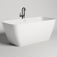 Ванна из искусственного камня Salini Agatha 180х80 Белая матовая арт-100221M — фото 1, Ванны из искусственного камня