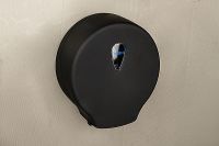 Диспенсер туалетной бумаги Nofer Черный арт-05005.N — фото 2, Диспенсеры туалетной бумаги