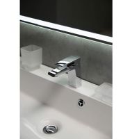 Зеркало BelBagno SPC-MAR 120 с кнопочным выключателем с подсветкой арт-SPC-MAR-1200-800-LED-BTN — фото 3, Зеркала в ванную комнату