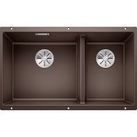 Кухонная мойка Blanco Subline 430/270-U Кофе арт-523160 — фото 1, Кухонные мойки