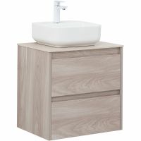 Тумба под раковину Aquanet Nova Lite 60 подвесная Орех светлый арт-287884 — фото 9, Тумбы под раковину