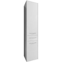 Шкаф пенал Эстет Barcelona 35 R подвесной Белый арт-ФР-00003589 — фото 1, Пеналы для ванной комнаты