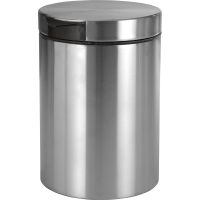 Ведро для мусора Bemeta Hotel Хром матовый арт-125115055 — фото 1, Мусорные ведра