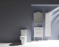 Зеркальный шкаф Laufen Base 60 R с подсветкой Белый глянец арт-4.0275.2.110.261.1 — фото 5, Зеркальные шкафы в ванную