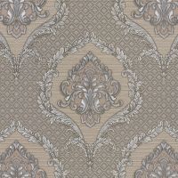 Обои Emiliana Parati Gianfranco Ferre Home 3 Винил на флизелине (1,06*10,05) Коричневый, Дамаск арт-62045 — фото 1, Обои для стен