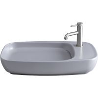 Раковина Allen Brau Liberty 2 70 Антрацит арт-4.32012.AN — фото 3, Раковины накладные