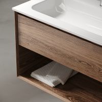 Тумба под раковину Sancos Marmi 1.0 80 подвесная Дуб чарльстон арт-MR1.080ECH — фото 2, Тумбы под раковину