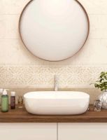 Товар: Керамическая плитка Creto Eva vanilla бежевый настенная 25х40 см арт-00-00-5-09-00-11-2615 - фото 2 Керамическая плитка Creto Eva vanilla бежевый настенная 25х40 см арт-00-00-5-09-00-11-2615 — фото 2, Керамическая плитка