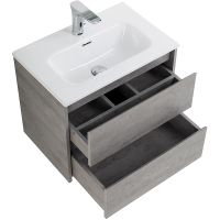 Тумба под раковину BelBagno Kraft 70 подвесная Cemento Grigio арт-KRAFT 39-700/390-2C-SO-CG — фото 4, Тумбы под раковину