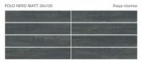 Керамогранит Staro Wood Polo Nero Matt 20х120 см арт-С0006317 — фото 2, Керамогранит