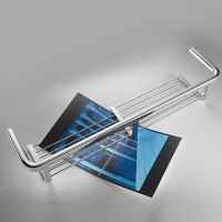 Полка корзина Colombo Design Lulu Хром арт-B6233.CR — фото 2, Полки для ванной и душа