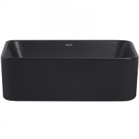 Товар: Раковина-чаша Abber Rechteck 40 Черная матовая арт-AC2213MB - фото 3 Раковина-чаша Abber Rechteck 40 Черная матовая арт-AC2213MB — фото 3, Раковины накладные