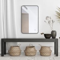 Зеркало Silver Mirrors Incanto 60 с подсветкой Черное с бесконтактным выключателем и диммером арт-LED-00002538 — фото 4, Зеркала в ванную комнату