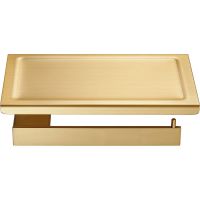 Держатель туалетной бумаги Milacio Ultra Брашированное золото арт-MCU.953.GD — фото 2, Держатели туалетной бумаги