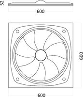 Гипсовая 3д панель Artpole Fallout 600x600 мм арт-M-0018 — фото 9, Гипсовые 3Д панели