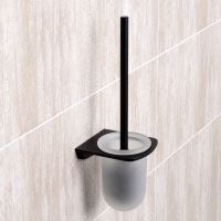 Ершик для унитаза WasserKRAFT Elbе Черный матовый арт-K-7227 — фото 3, Ершики для унитаза