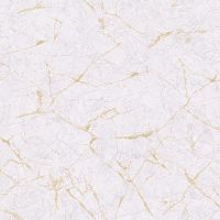 Обои Andrea Rossi Stromboli Винил на флизелине (1,06*10) Белый/Золото, Мрамор арт-54349-5 — фото 1, Обои для стен