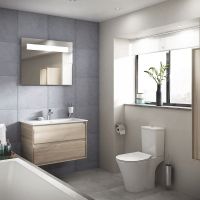 Унитаз компакт Ideal Standard Connect Air без бачка и сиденья арт-E009701 — фото 5, Напольные унитазы