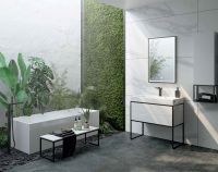 Тумба под раковину Clarberg Logic 70 Белая арт-LOG0107N — фото 4, Тумбы под раковину