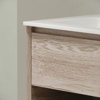 Тумба под раковину Sancos Marmi 1.0 100 подвесная Дуб галифакс натуральный арт-MR1.0100EG — фото 9, Тумбы под раковину