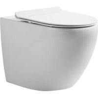 Комплект унитаза с инсталляцией Orange с сиденьем Микролифт и клавишей смыва Хром глянцевый арт-CI07-150W+APB200 — фото 4, Комплекты унитаз + инсталляция