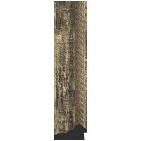 Зеркало Evoform Exclusive-G 101х73 с гравировкой в багетной раме - Старое дерево с плетением 70 мм арт-BY 4178 — фото 2, Зеркала в ванную комнату