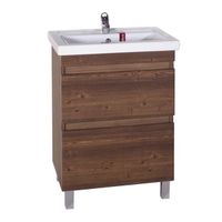 Тумба под раковину АСБ-мебель Коста 60 Светлый орех арт-11494 — фото 1, Тумбы под раковину