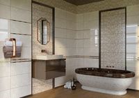 Товар: Спецэлемент (карандаш) Cersanit Caravan металлический Metallic золотистый 1х60 см арт-16231 - фото 4 Спецэлемент (карандаш) Cersanit Caravan металлический Metallic золотистый 1х60 см арт-16231 — фото 4, Керамическая плитка