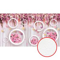 Фреска Ortograf 3D 30740 Фактура бархат FX Флизелин (4,9*2,7) Розовый, Цветы/Абстракция арт-30740 (бархат FX) — фото 1, Фрески