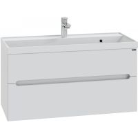 Тумба под раковину СанТа Лондон 100 подвесная Белая арт-224008л — фото 1, Тумбы под раковину