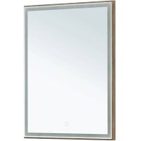 Зеркало Aquanet Nova Lite 60 с подсветкой Дуб рустикальный арт-249510 — фото 2, Зеркала в ванную комнату