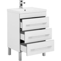 Товар: Тумба с раковиной Aquanet Верона 58 Белая арт-287668 - фото 2 Тумба с раковиной Aquanet Верона 58 Белая арт-287668 — фото 2, Тумбы с раковиной