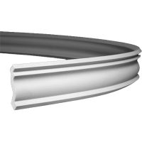 Карниз гибкий Европласт 1.50.143 2000x73x70 мм арт-1.50.143 (гибкий) — фото 1, Карнизы