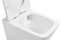 Унитаз Abber Rechteck подвесной с сиденьем Микролифт арт-AC1201T — фото 5, Подвесные унитазы