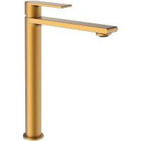 Смеситель для раковины Vincea Vogue Брашированное золото арт-VBF-1V2BG — фото 1, Смесители для раковины