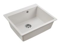 Кухонная мойка Paulmark Kante 60 Белая арт-PM106052-WH — фото 2, Кухонные мойки