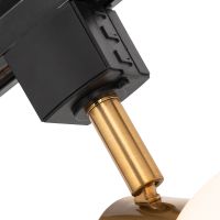 Трековый светильник Artelamp Falena Белый Черный арт-A3117PL-1BK — фото 2, Трековые светильники