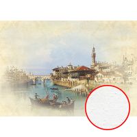 Фреска Ortograf Венеция 4539 Фактура бархат FX Флизелин (3,5*2,45) Бежевый/Синий, Город арт-4539 (бархат FX) — фото 1, Фрески