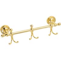 Вешалка для полотенец Migliore Mirella Золото арт-24914 — фото 1, Крючки для полотенец