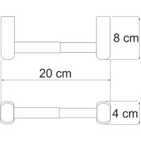 Держатель туалетной бумаги WasserKRAFT Berkel Хром арт-K-6822 — фото 3, Держатели туалетной бумаги