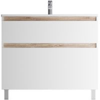 Тумба под раковину AM.PM X-Joy 100 Белый глянец арт-M85AFSX1002WG — фото 1, Тумбы под раковину