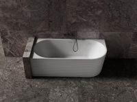 Ванна из искусственного камня Abber Stein 170x80 без гидромассажа арт-AS9651 L — фото 5, Ванны из искусственного камня