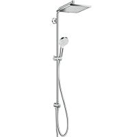 Товар: Душевая система Hansgrohe Crometta Showerpipe Reno EcoSmart Хром арт-27289000 - фото 1 Душевая система Hansgrohe Crometta Showerpipe Reno EcoSmart Хром арт-27289000 — фото 1, Душевые стойки