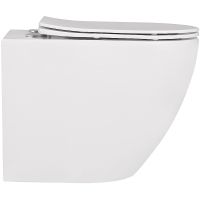 Товар: Унитаз Abber Bequem приставной с сиденьем Микролифт арт-AC1111 - фото 2 Унитаз Abber Bequem приставной с сиденьем Микролифт арт-AC1111 — фото 2, Приставные унитазы