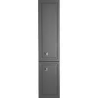 Шкаф пенал ASB-Woodline Каталина 35 Grey Серый арт-12105 — фото 1, Пеналы для ванной комнаты