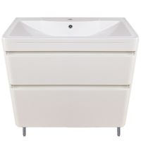 Тумба под раковину Style Line Атлантика Люкс Plus 90 Антискрейч арт-СС-00002212 — фото 1, Тумбы под раковину