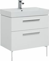 Комплект мебели для ванной Aquanet Nova 75 подвесной Белый глянец арт-243255 — фото 7, Комплекты мебели для ванной