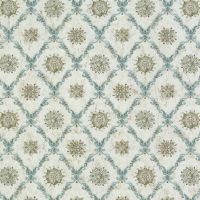 Обои Decori-Decori Amore Винил на флизелине (1,06*10,05) Бежевый/Голубой, Орнамент/Ромб арт-82821 — фото 1, Обои для стен