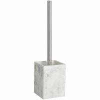 Ершик для унитаза WasserKRAFT Kammel Белый мрамор Хром арт-K-9127 — фото 1, Ершики для унитаза